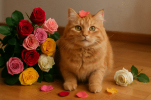 Are Roses Toxic to Cats? Pet Safety Guide for Cat Owners