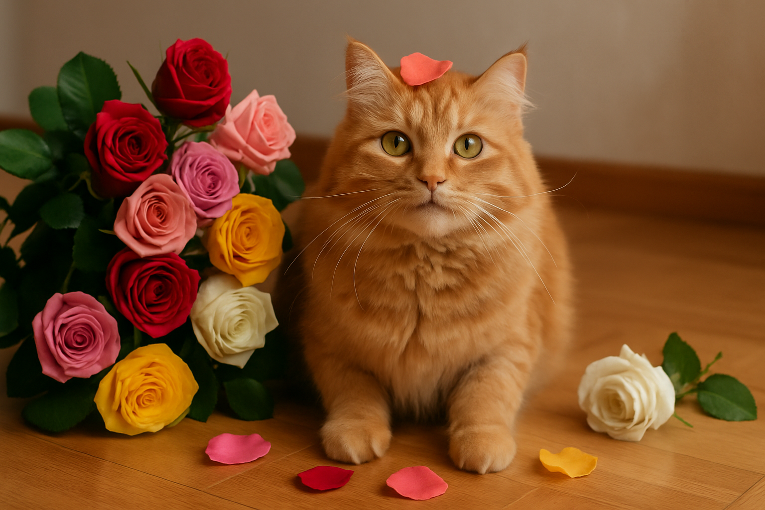 Are Roses Toxic to Cats?