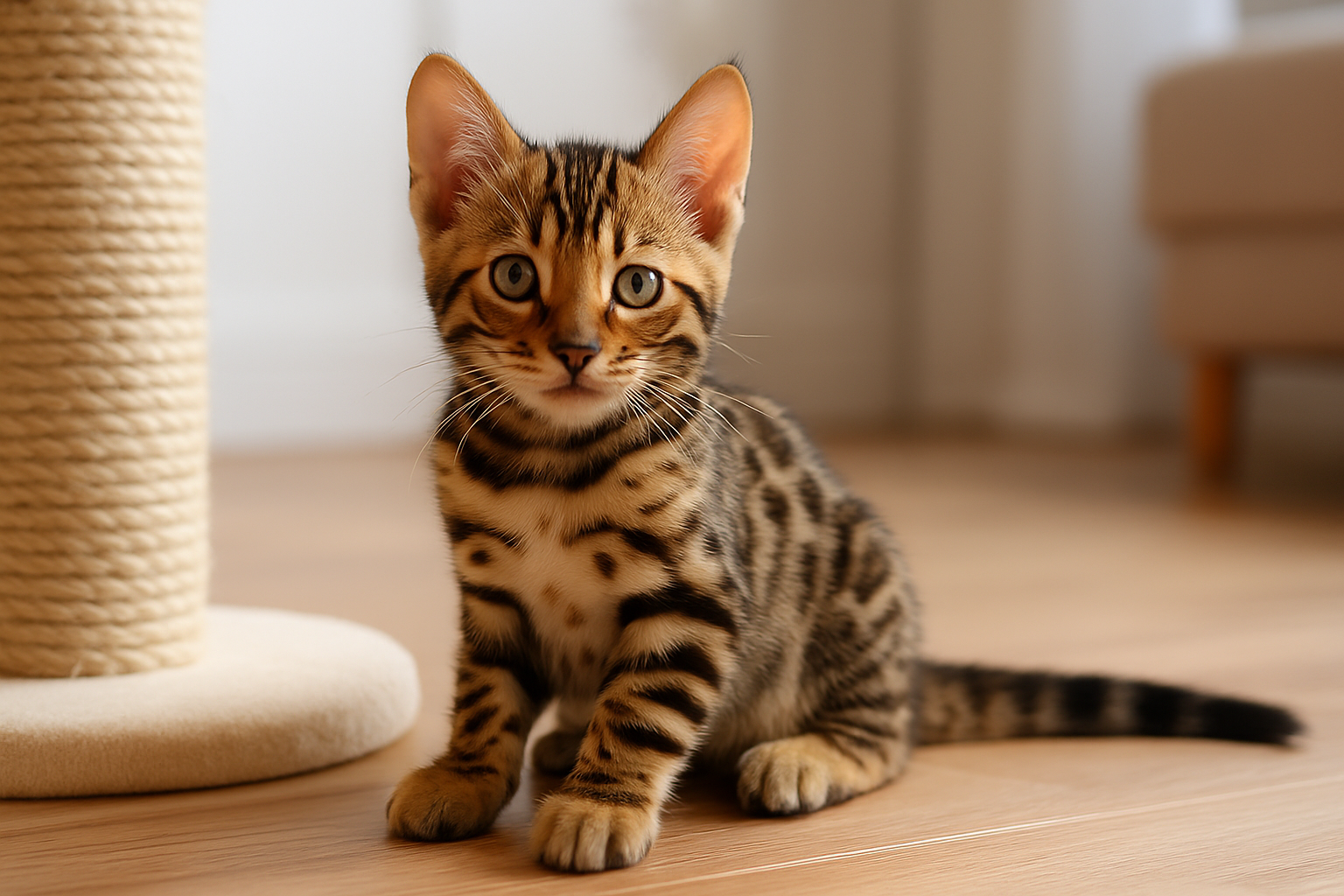 Bengal Kitten Care