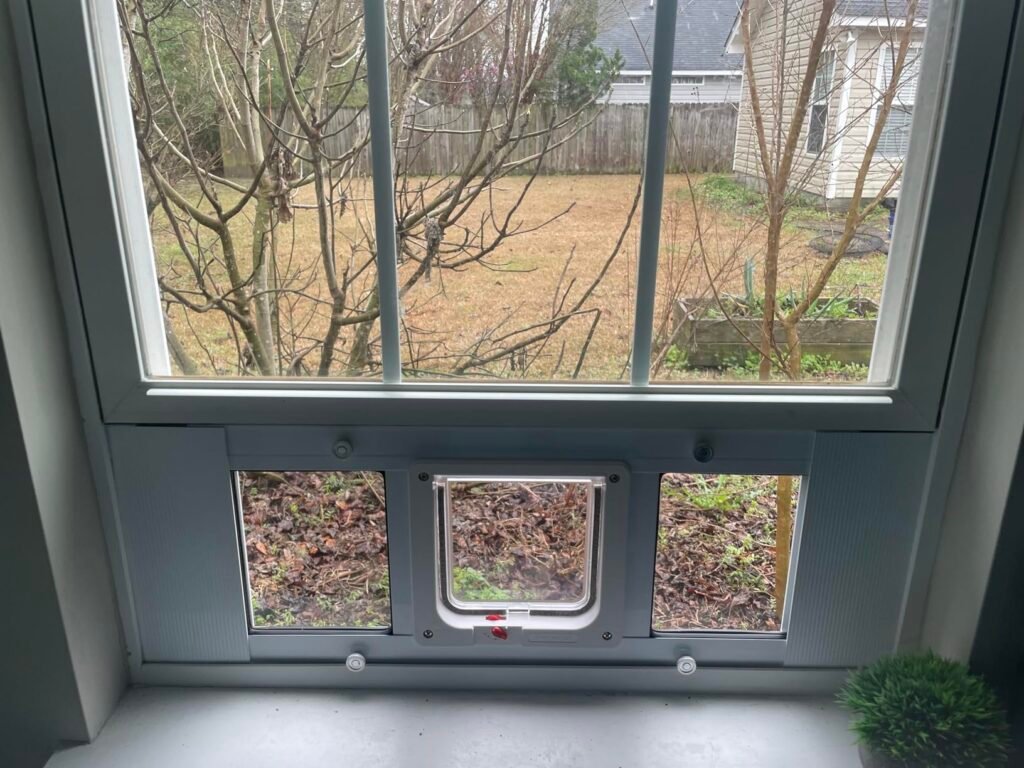cat door for windows