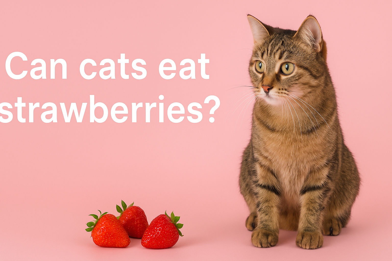 Can Cats Eat Strawberries?