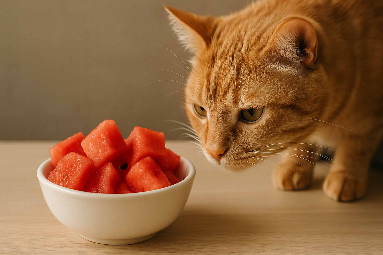 Can Cats Have Watermelon?